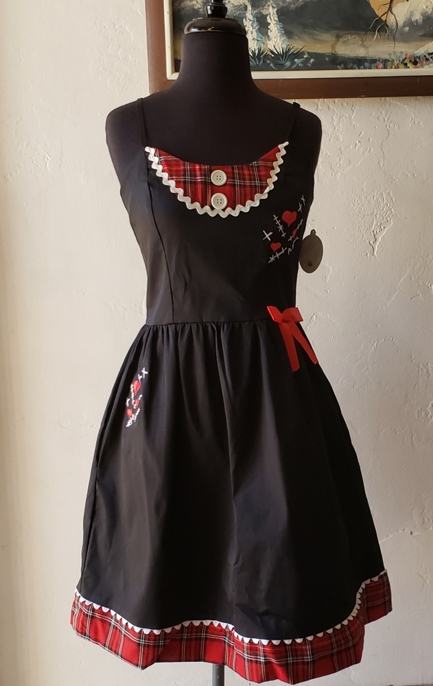 NWT Paper Doll Production Black Dress Size Large
